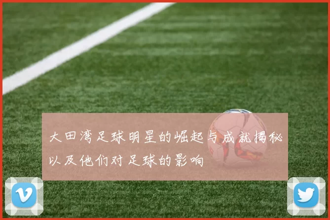 大田湾足球明星的崛起与成就揭秘以及他们对足球的影响